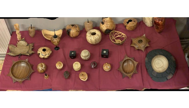 Wood Turners Demonstration with Dave Atkinson