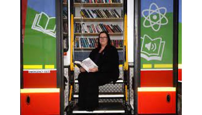 Library Van at Nisbet