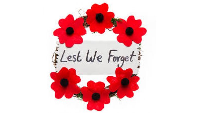 Remembrance Ceremony at Eckford Parish Churchyard