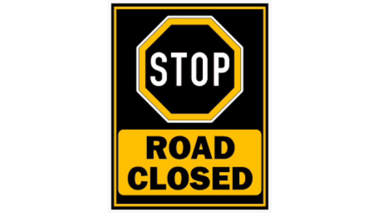 Road Closure Crailing A698-B6400 