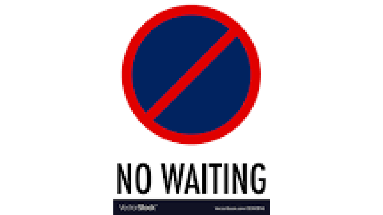 Borders Union Show 20 mph & No Waiting