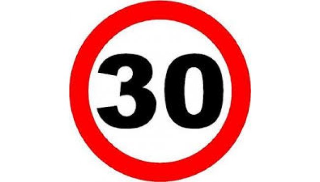 Speed Restriction Morebattle/Linton