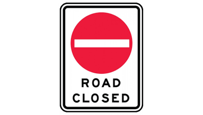 Road Closure Wester Ulston 15-22 July 2025