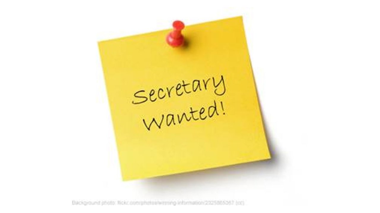 Secretary Wanted 