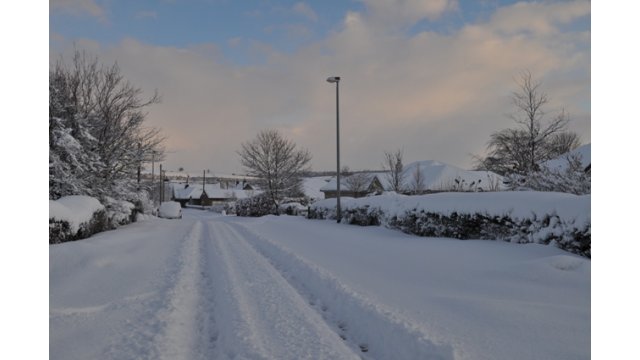 Eckford Main Street, Snowfall 2021 (SC)