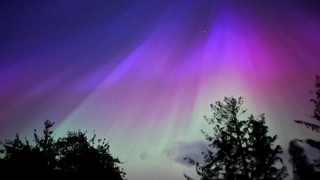 Northern Lights (Photo provided by Chris Howden, Crailing, 17/05/2024)
